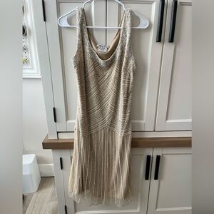 Sequin Flapper Style 1920s Vintage Dress